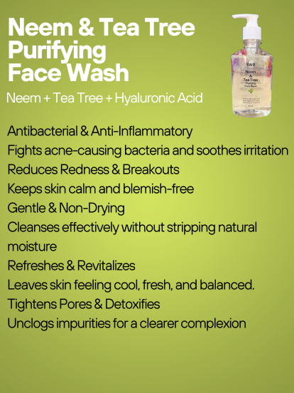 Neem & Tea Tree Purifying  Face Wash