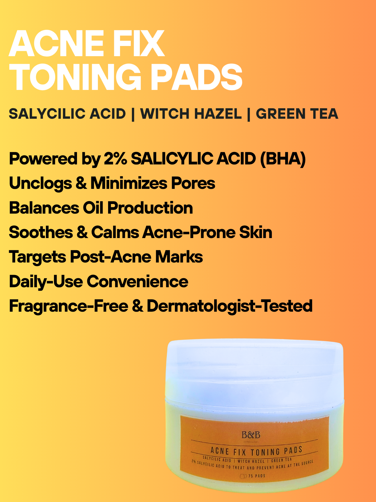 Acne Fix Toning Pads Online in Pakistan