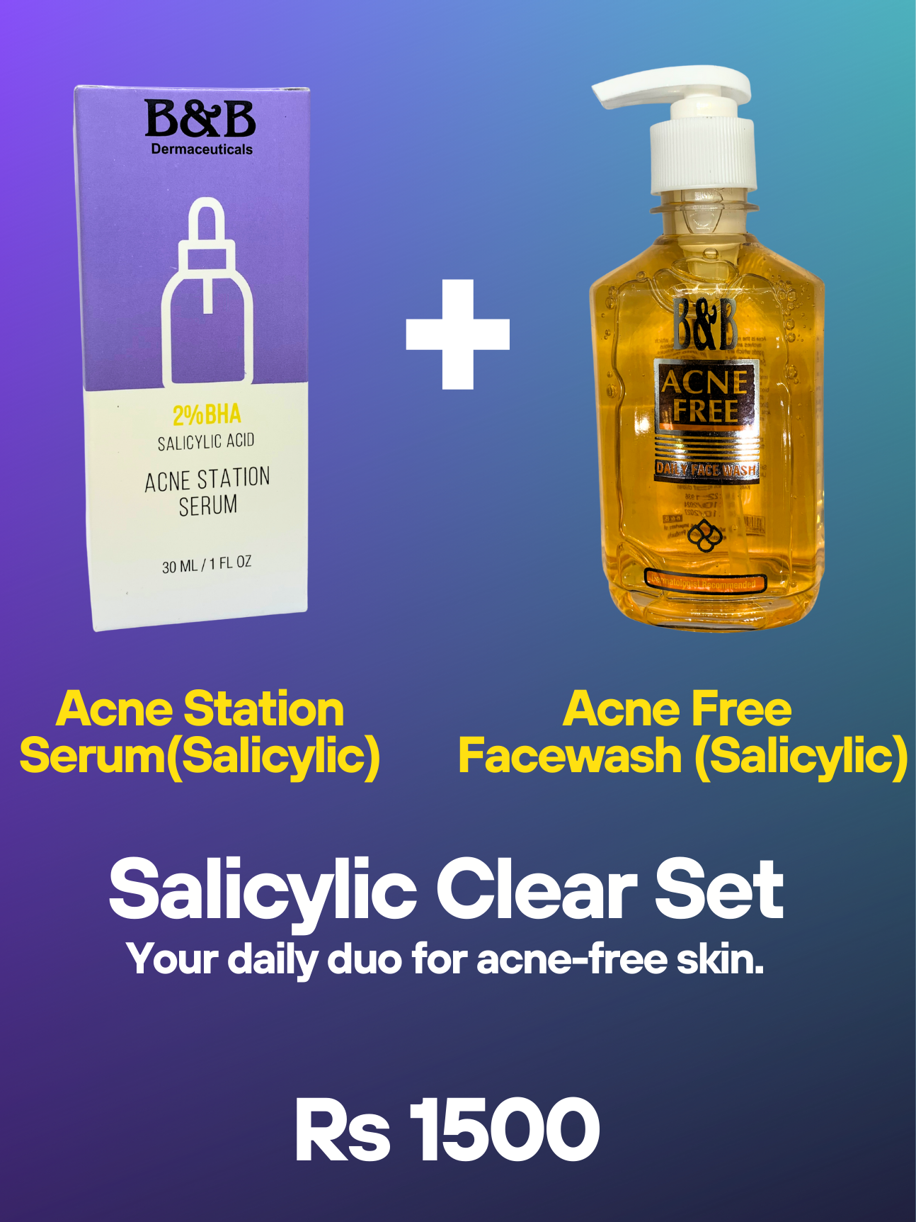 Salicylic Clear Set bundle