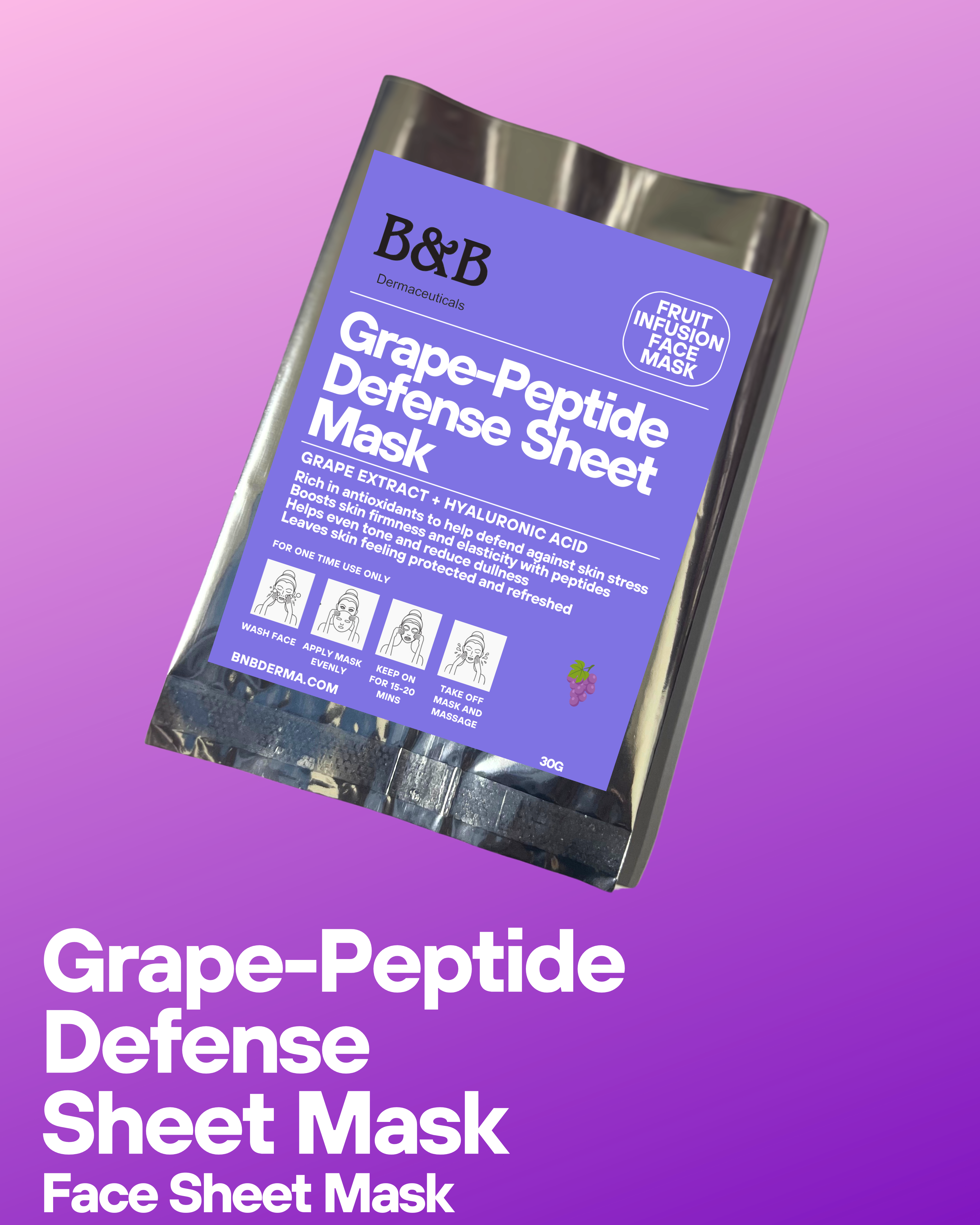 Grape Sheet Mask Online in Pakistan