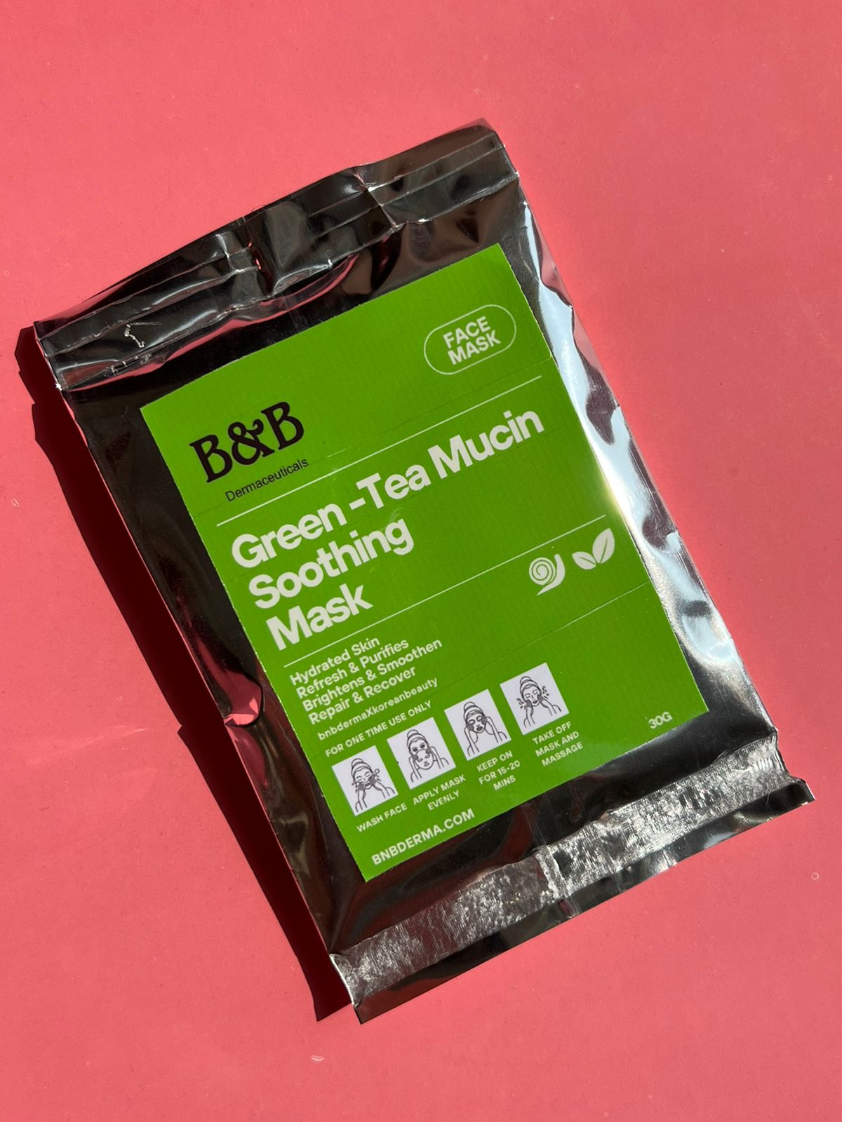 Green Tea Sheet Mask Online in Pakistan
