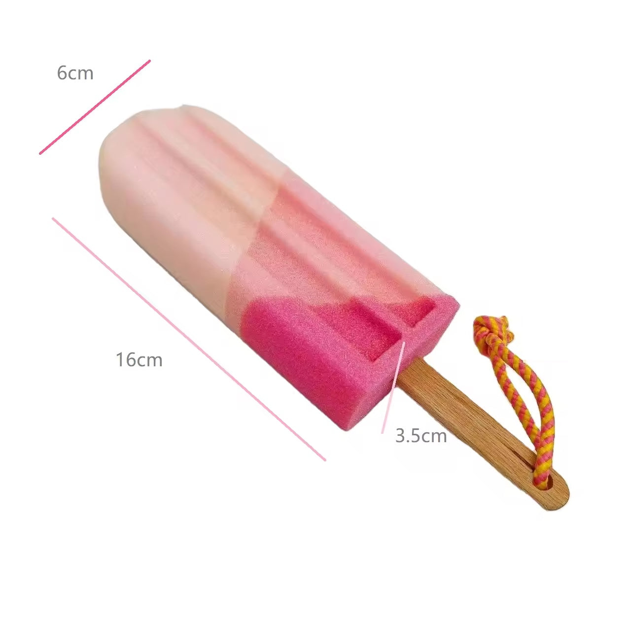 Ice Cream Shaped Dream Bath Sponge