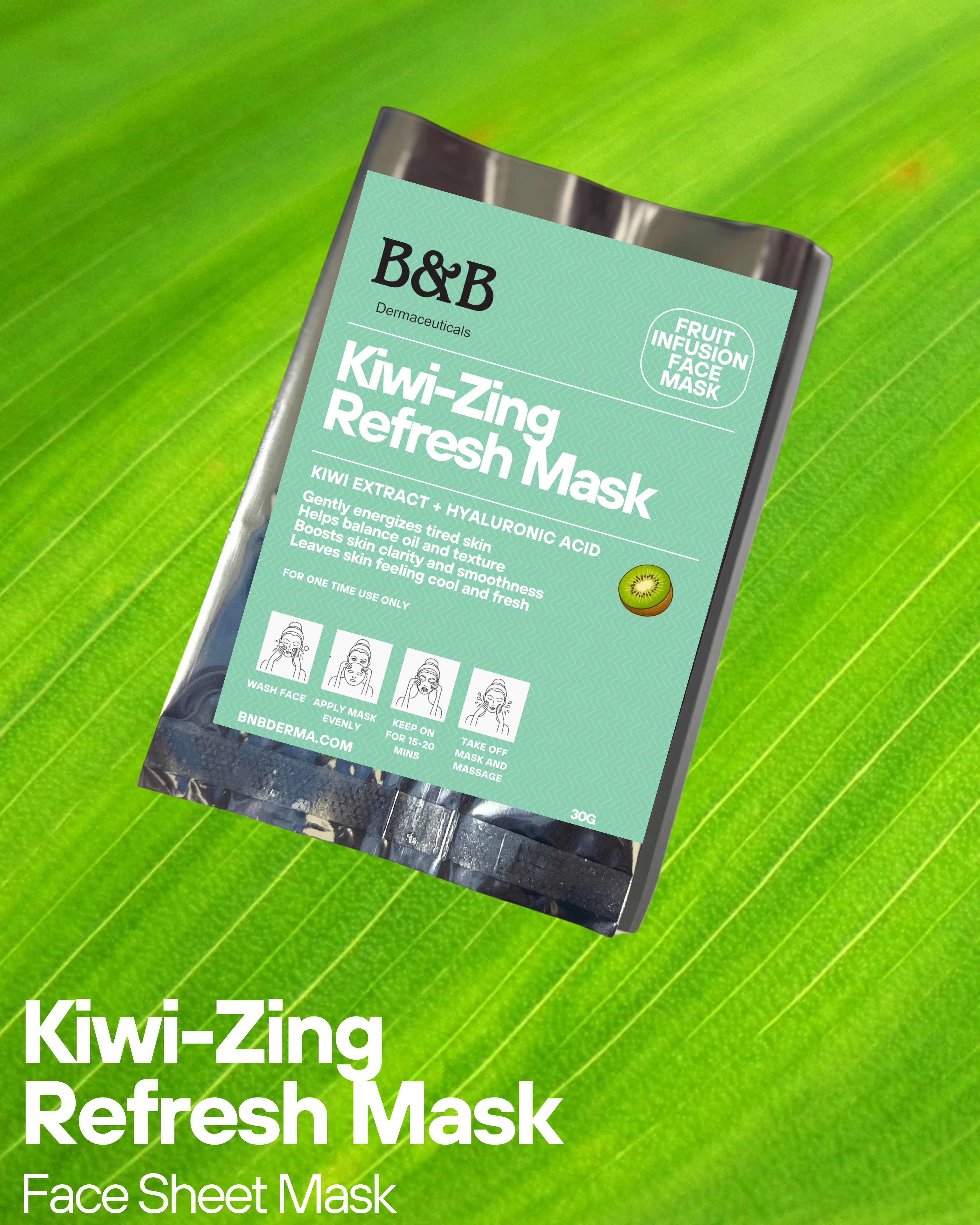 Kiwi Zing Sheet Mask in Pakistan