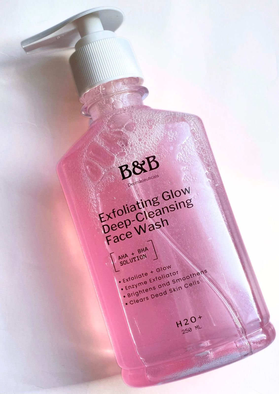 Exfoliating Glow Deep-Cleansing Face Wash  (AHA+BHA SOLUTION)