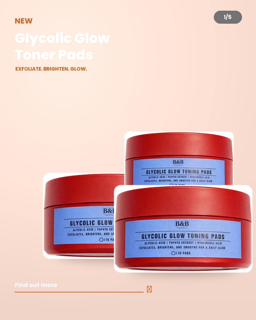 Glycolic Glow Toner Pads