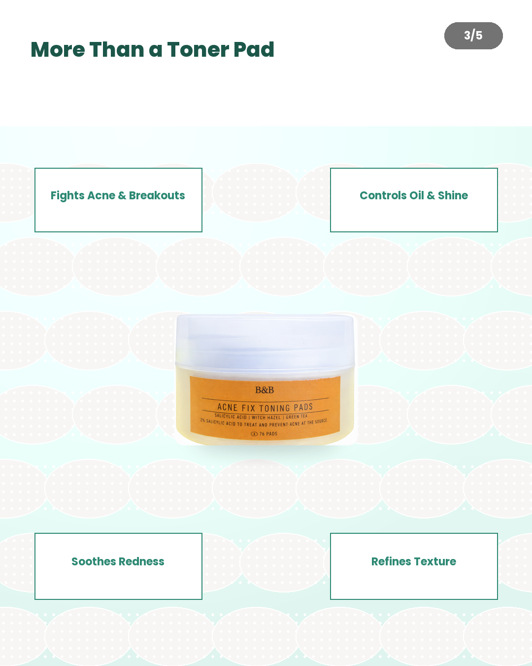 ACNE FIX TONER PADS