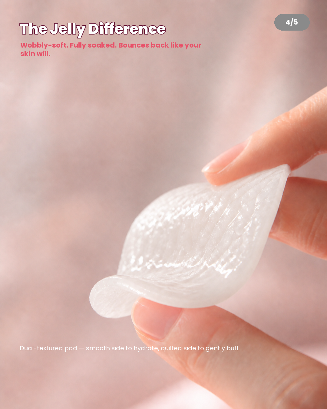 PDRN Bounce Jelly Toner Pads