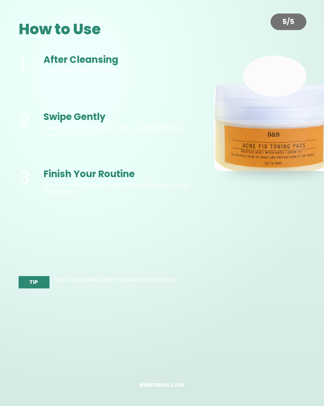 ACNE FIX TONER PADS