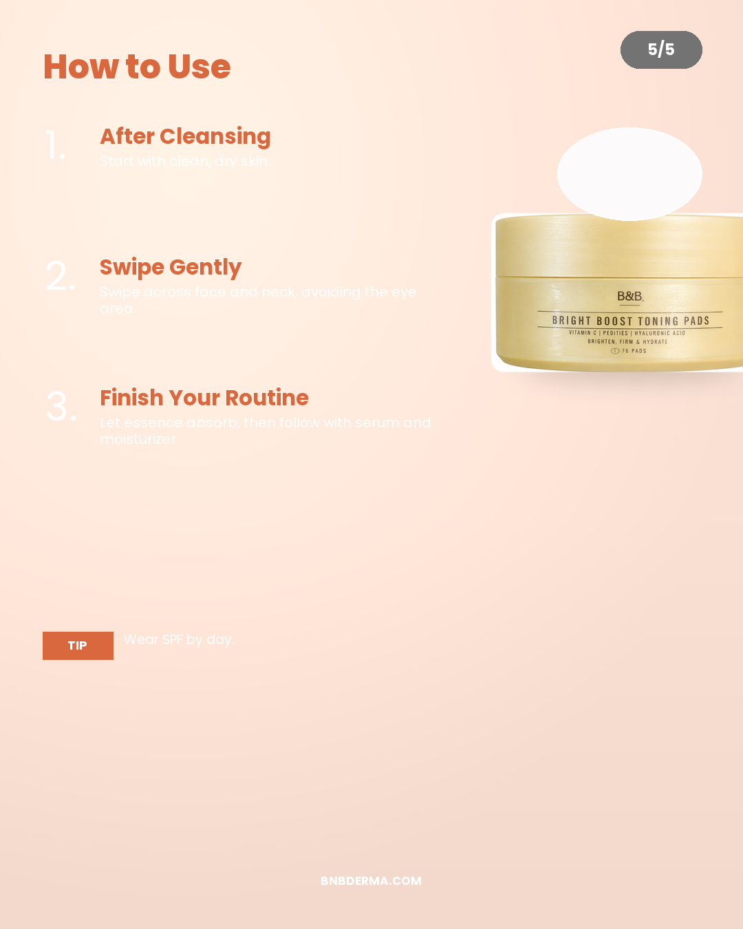 Bright Boost Toner Pads