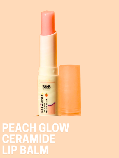 Peach Glow Ceramide Lip Balm