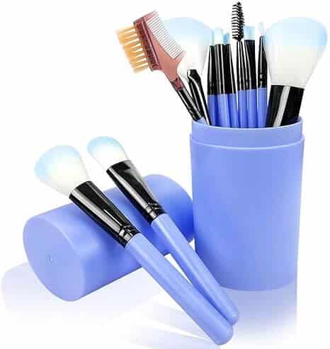 Professional 12-Piece Complete Makeup Brush Set