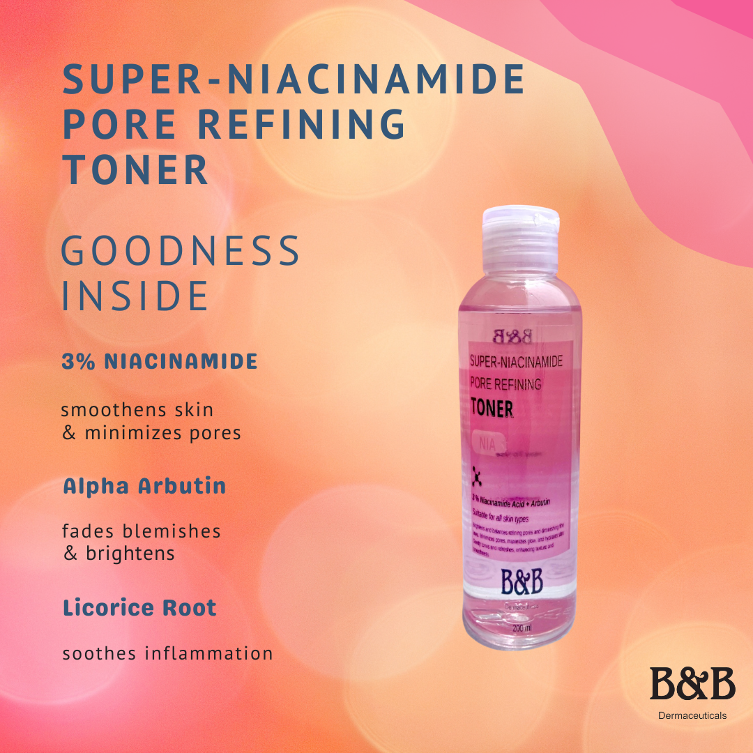 SUPER-NIACINAMIDE PORE REFINING TONER