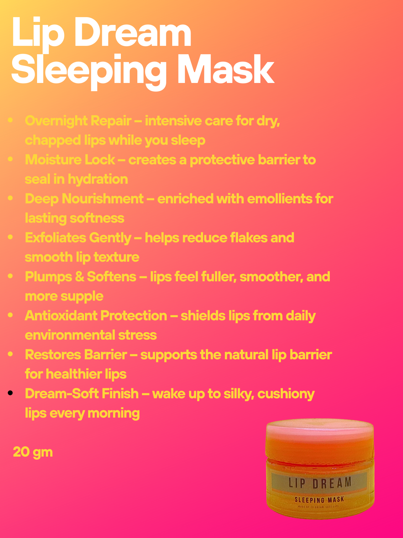 Lip Dream Sleeping Mask