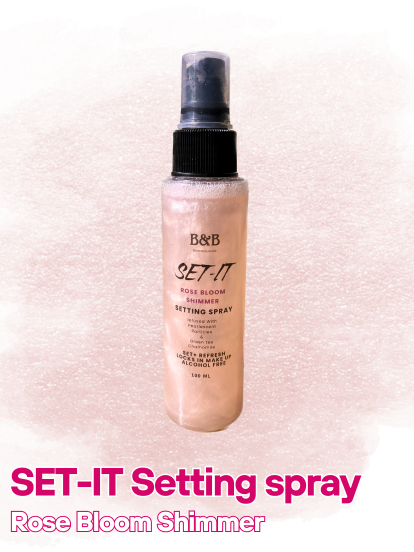 SET-IT Setting Spray - Rose Bloom Shimmer