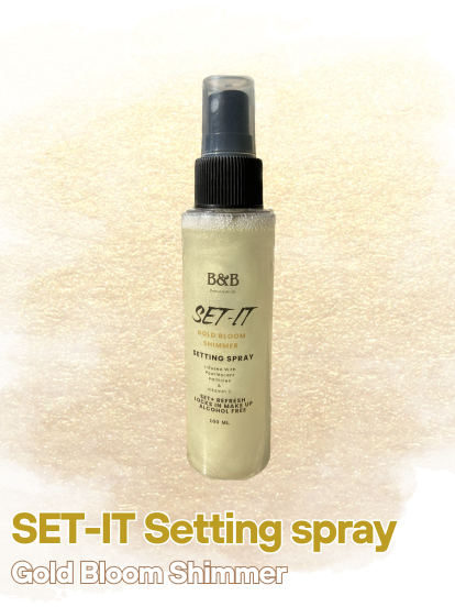 SET-IT Setting Spray - Gold Bloom Shimmer