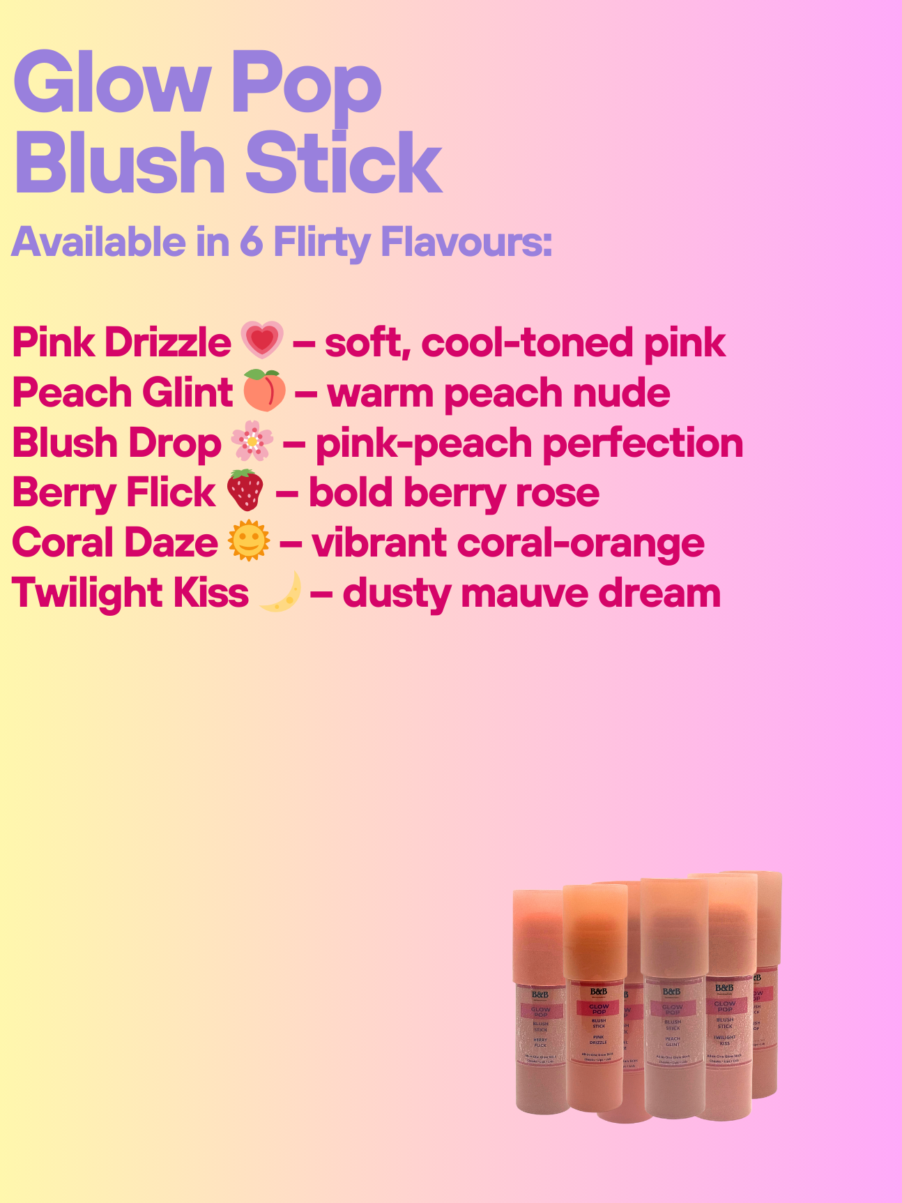 Guide - Glow Pop Blush Stick