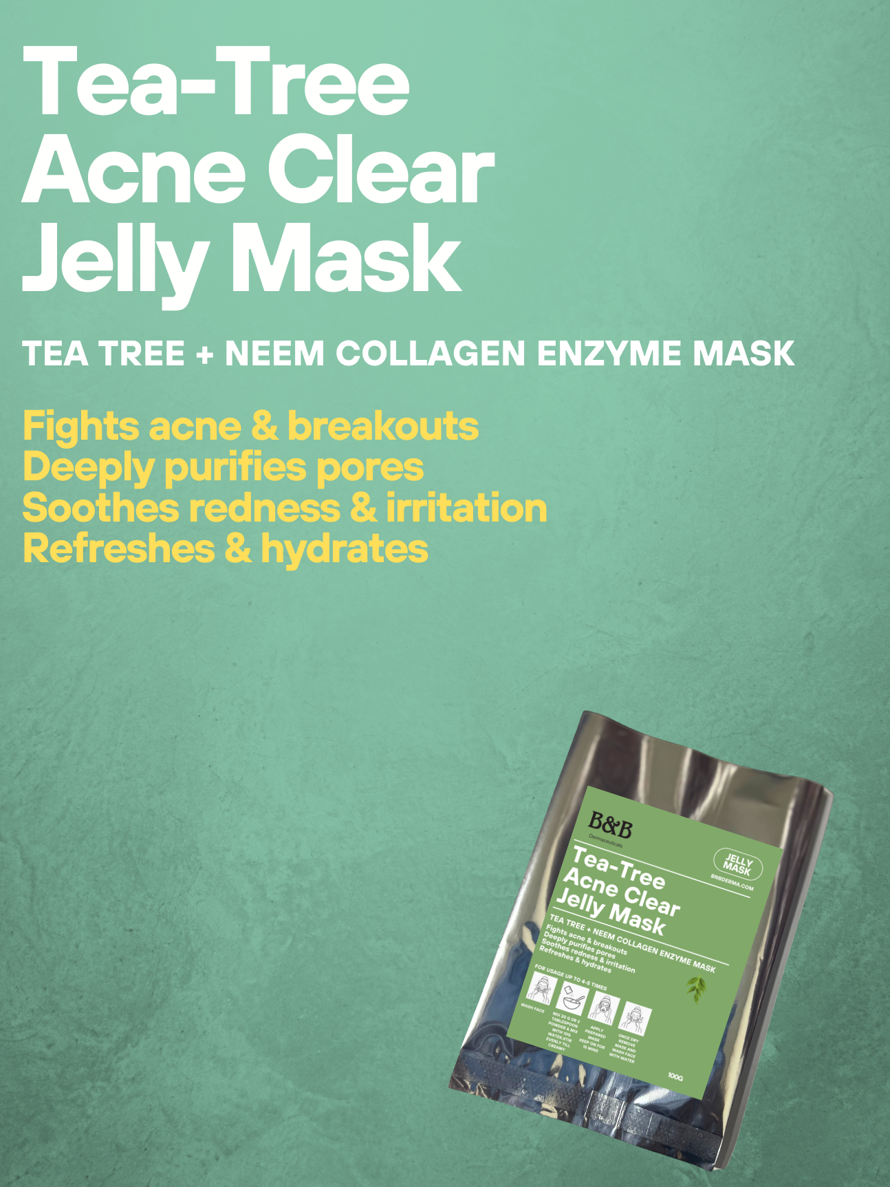 Tea-Tree Acne Clear Jelly Mask