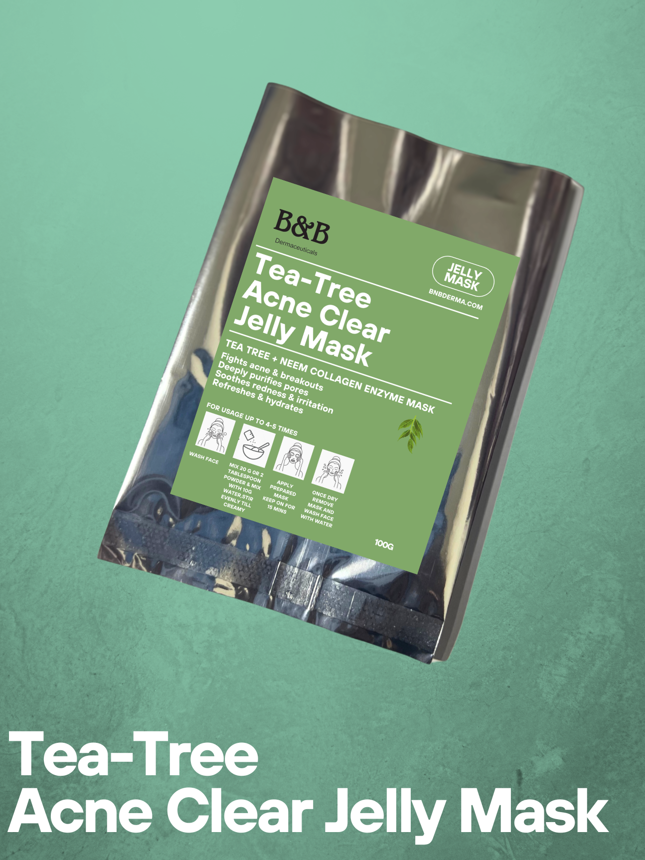 Tea-Tree Acne Clear Jelly Mask