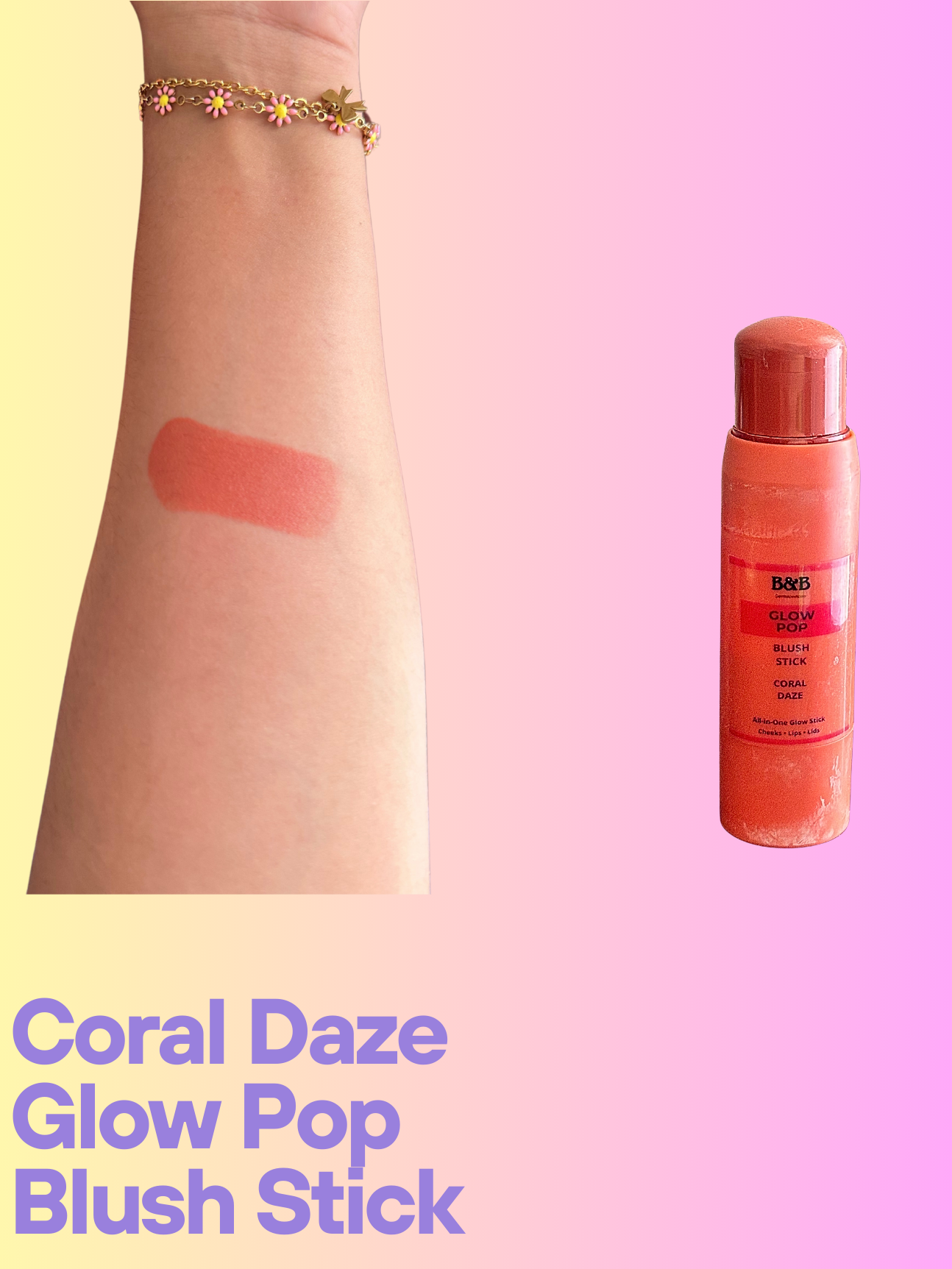 Coral Daze - Glow Pop Blush Stick