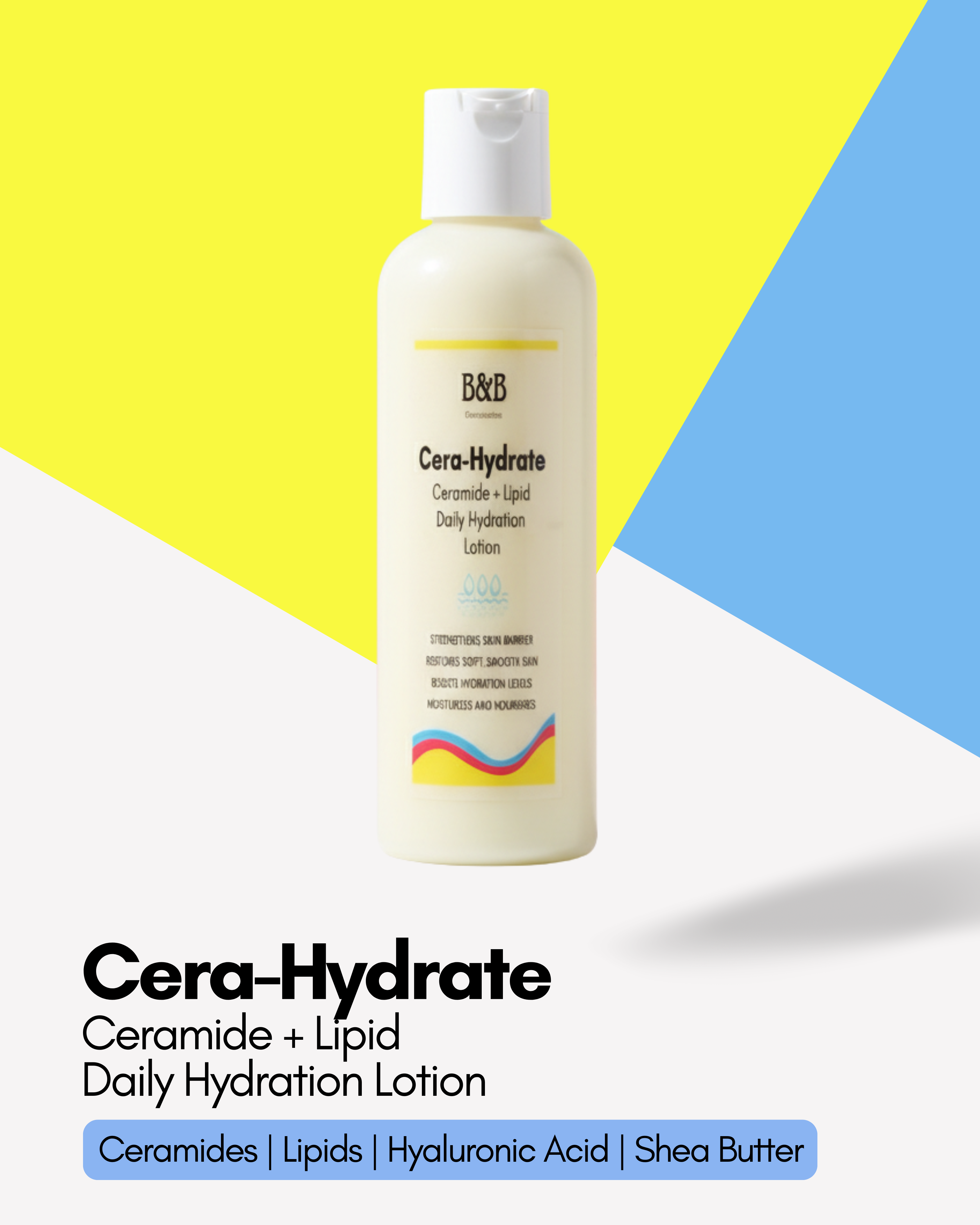 Cera-Hydrate – Ceramide + Lipid Daily Hydration Lotion