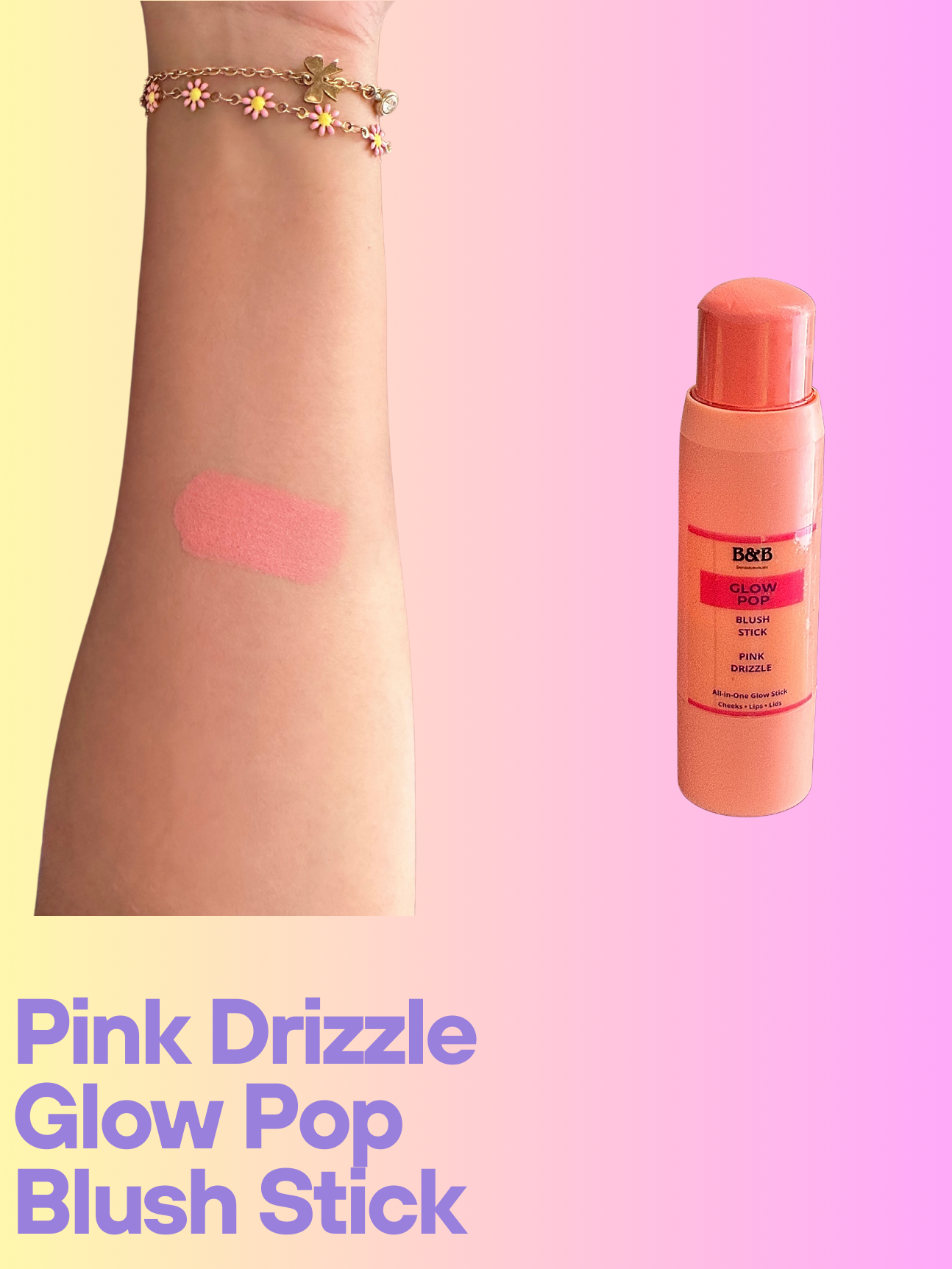 Pink Drizzle - Glow Pop Blush Stick