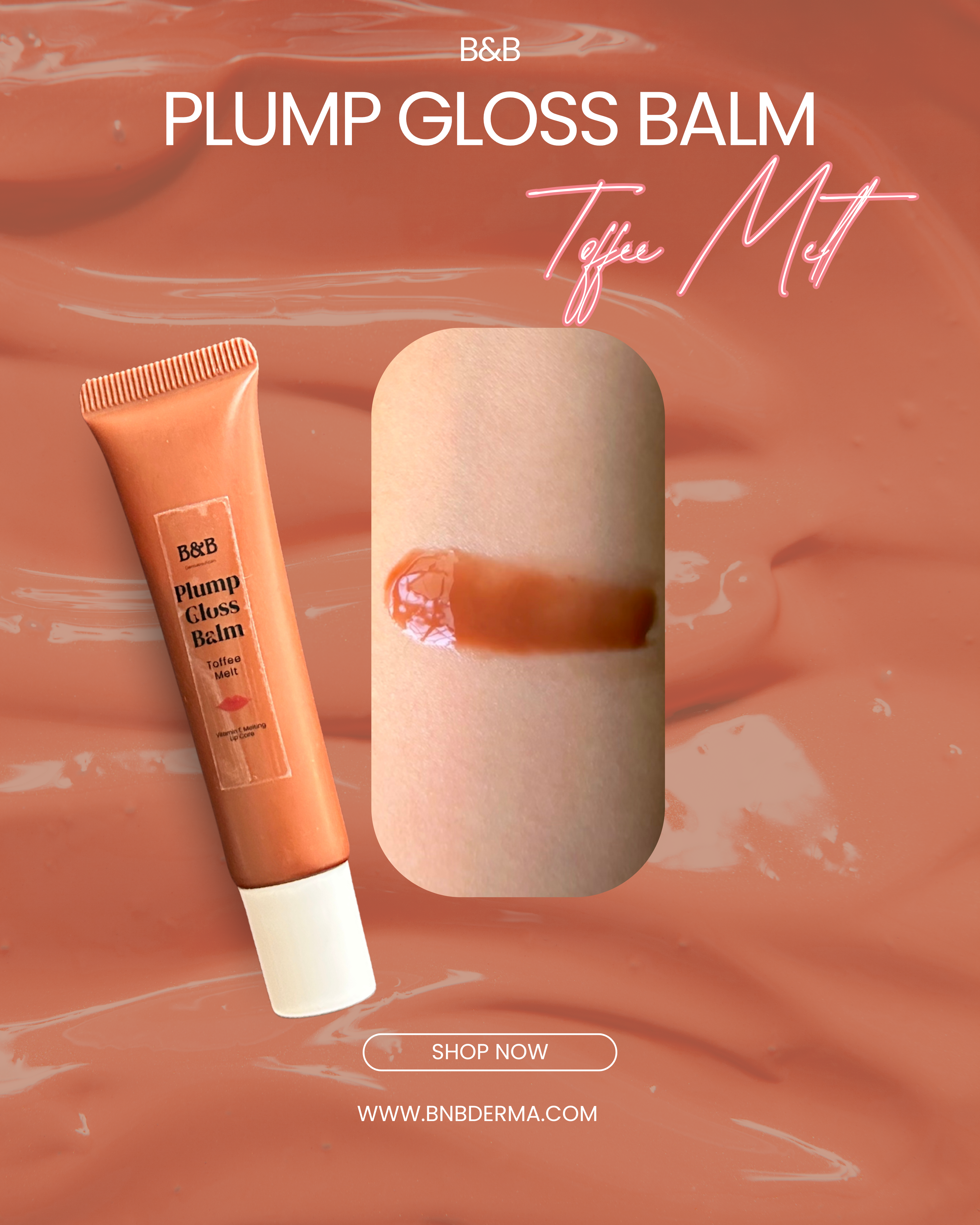 Toffee Melt – Plump Gloss Balm