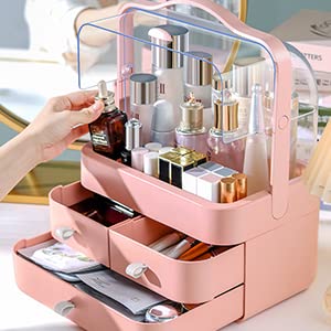 Chic Clear Cosmetic Organizer