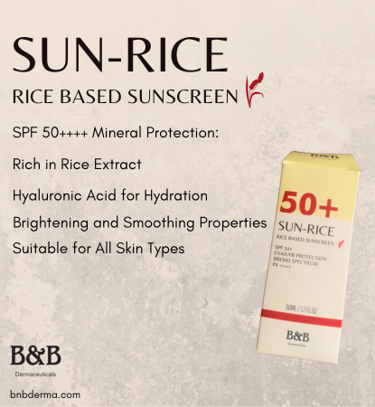 Sun-Rice 50+ Rice Based Mineral Sunscreen