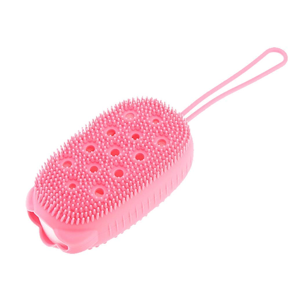 Air Silicone Bubble Bath Body Brush with Foam