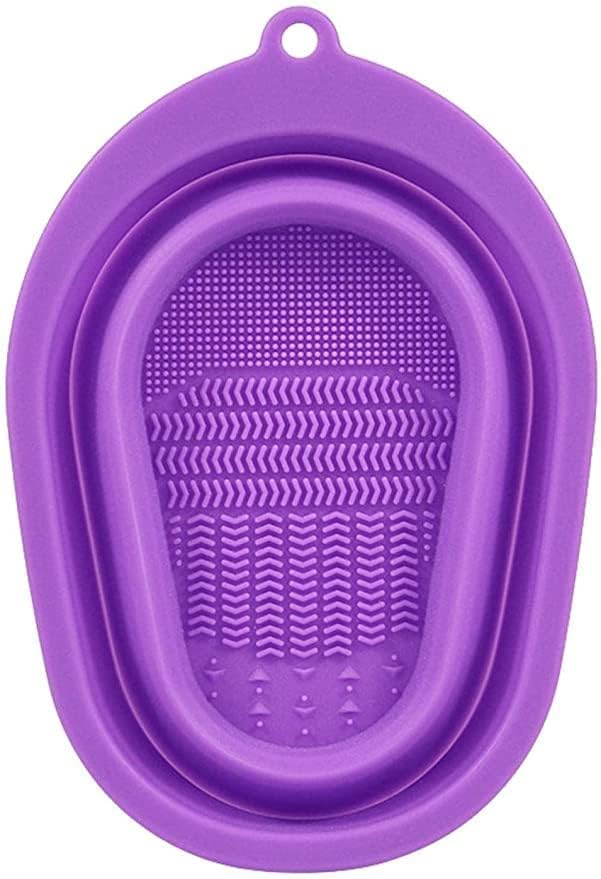 Makeup Brush Cleag Mat, Silicone Makeup Brush Scrubber