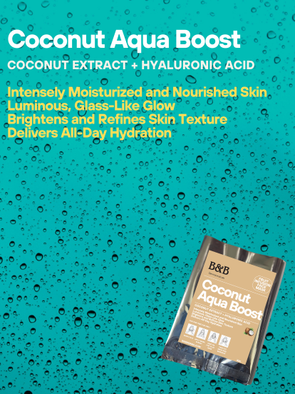 Coconut Aqua Boost Face Sheet Mask