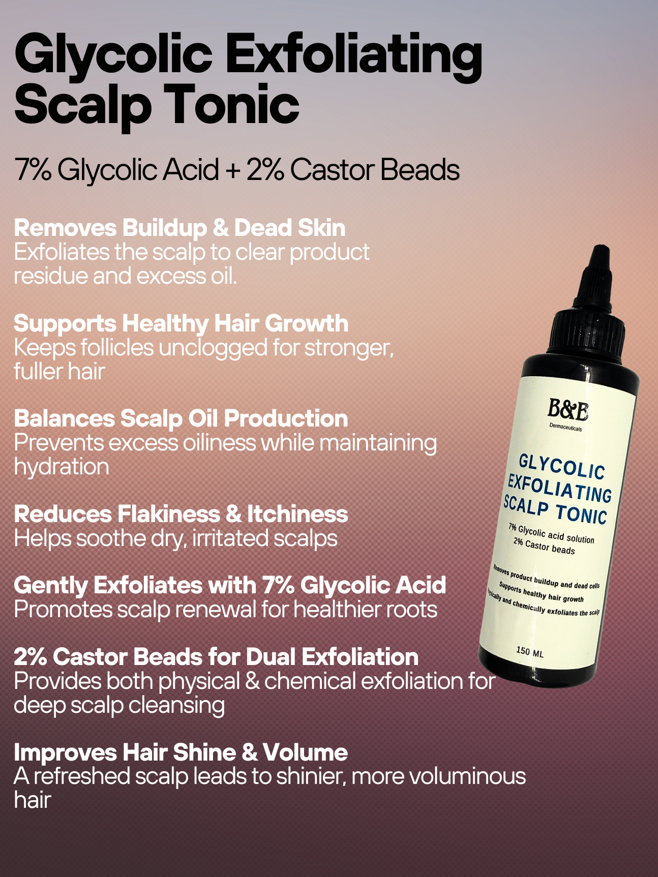 Glycolic Exfoliating Scalp Tonic