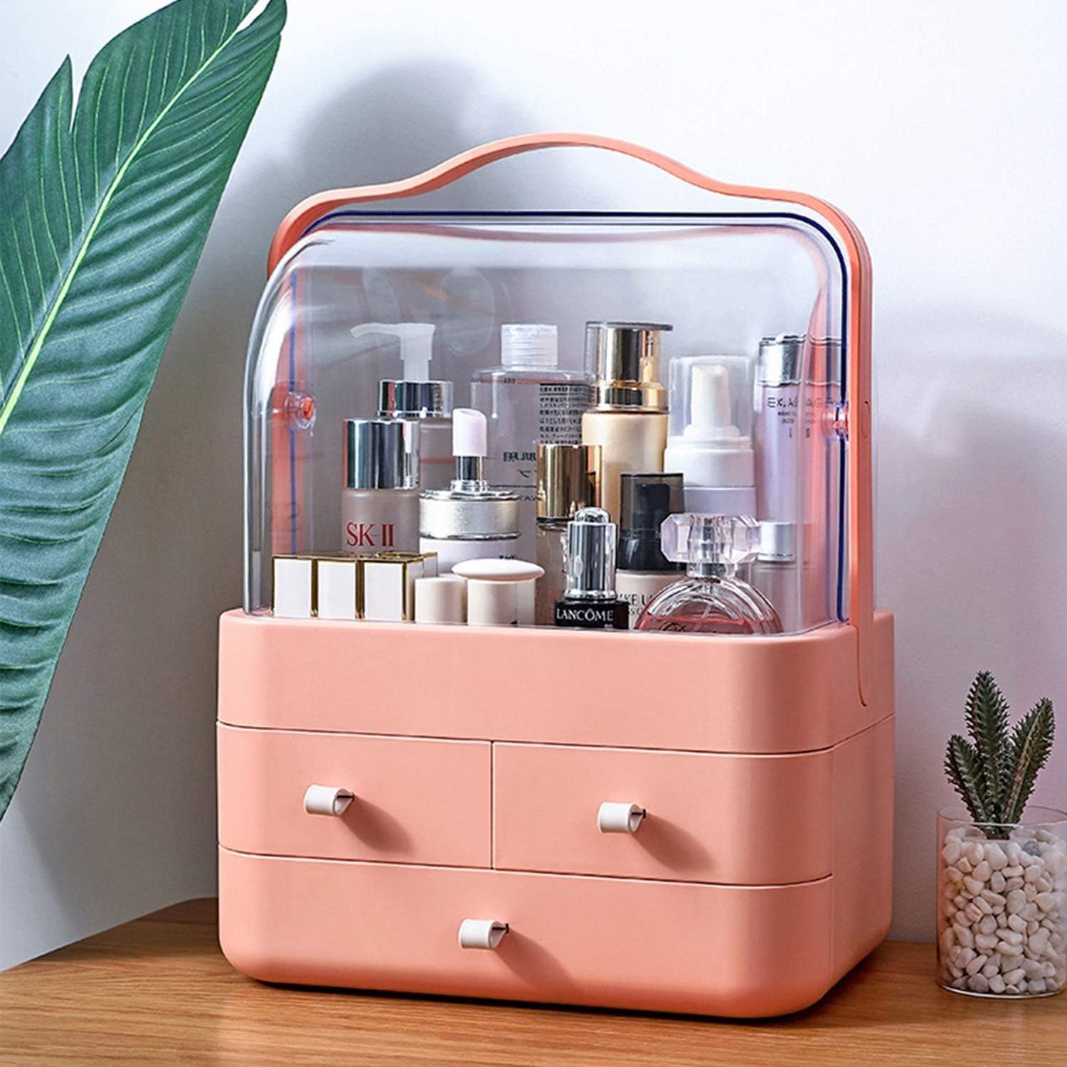 Chic Clear Cosmetic Organizer