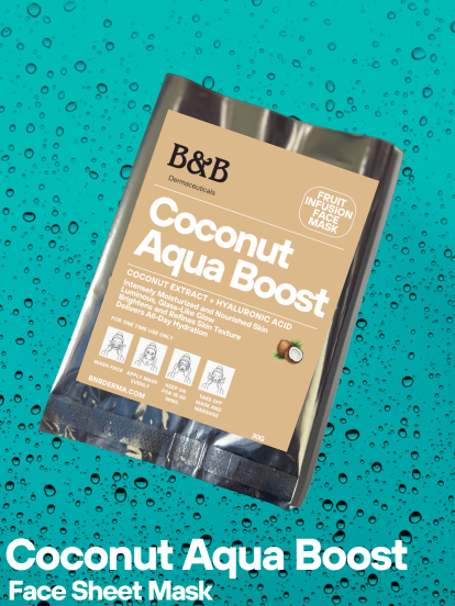 Coconut Aqua Boost Face Sheet Mask