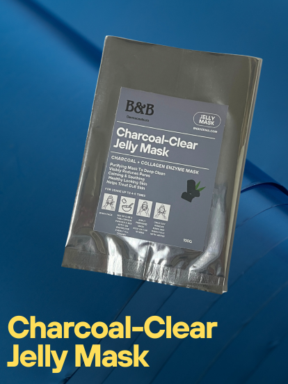 Charcoal-Clear Jelly Mask