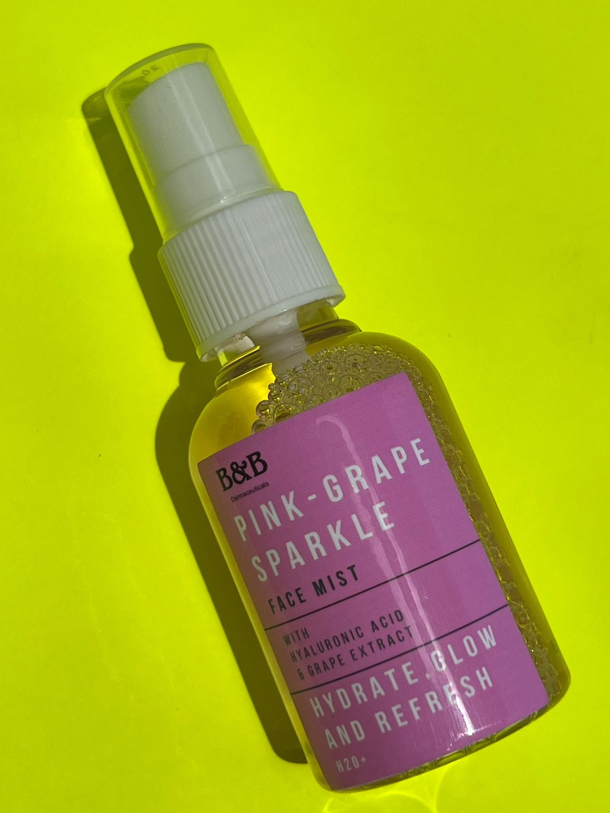 PINK GRAPE SPARKLE-Pink Grape Sparkle Face Mist  On The Go 50 ml