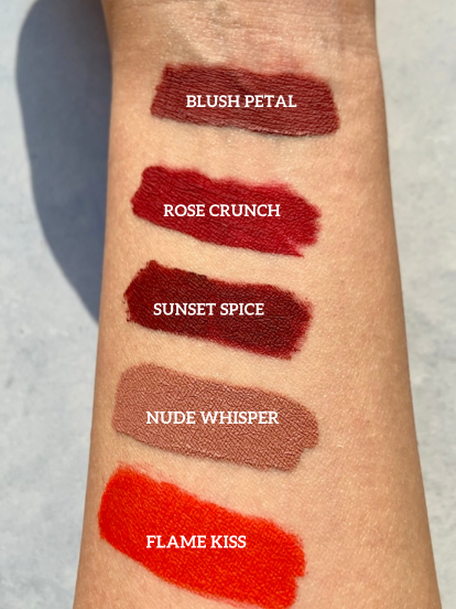 Flame Kiss – Peptide Matte Liquid Lipstick