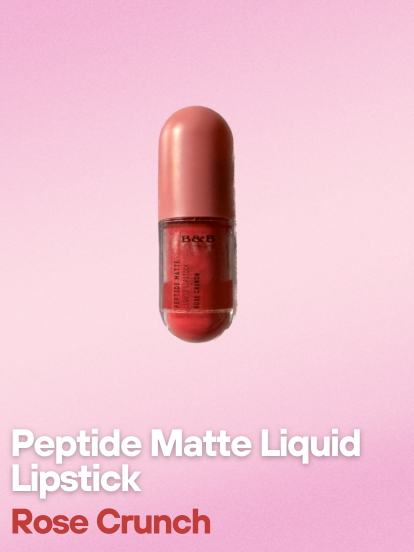 Rose Crunch – Peptide Matte Liquid Lipstick