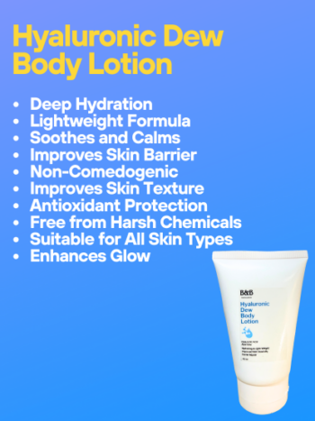 ……Hyaluronic Dew Body Lotion