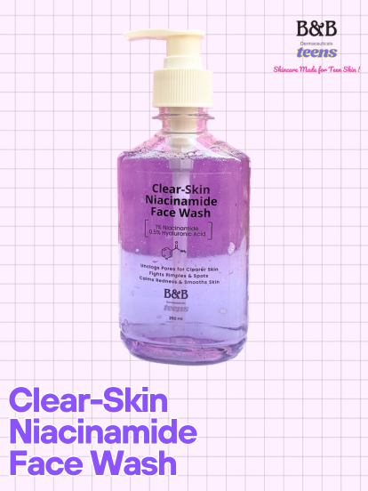 Clear-Skin Niacinamide Face Wash Teens