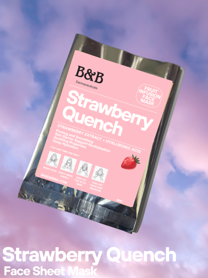 Strawberry Quench Face Sheet Mask