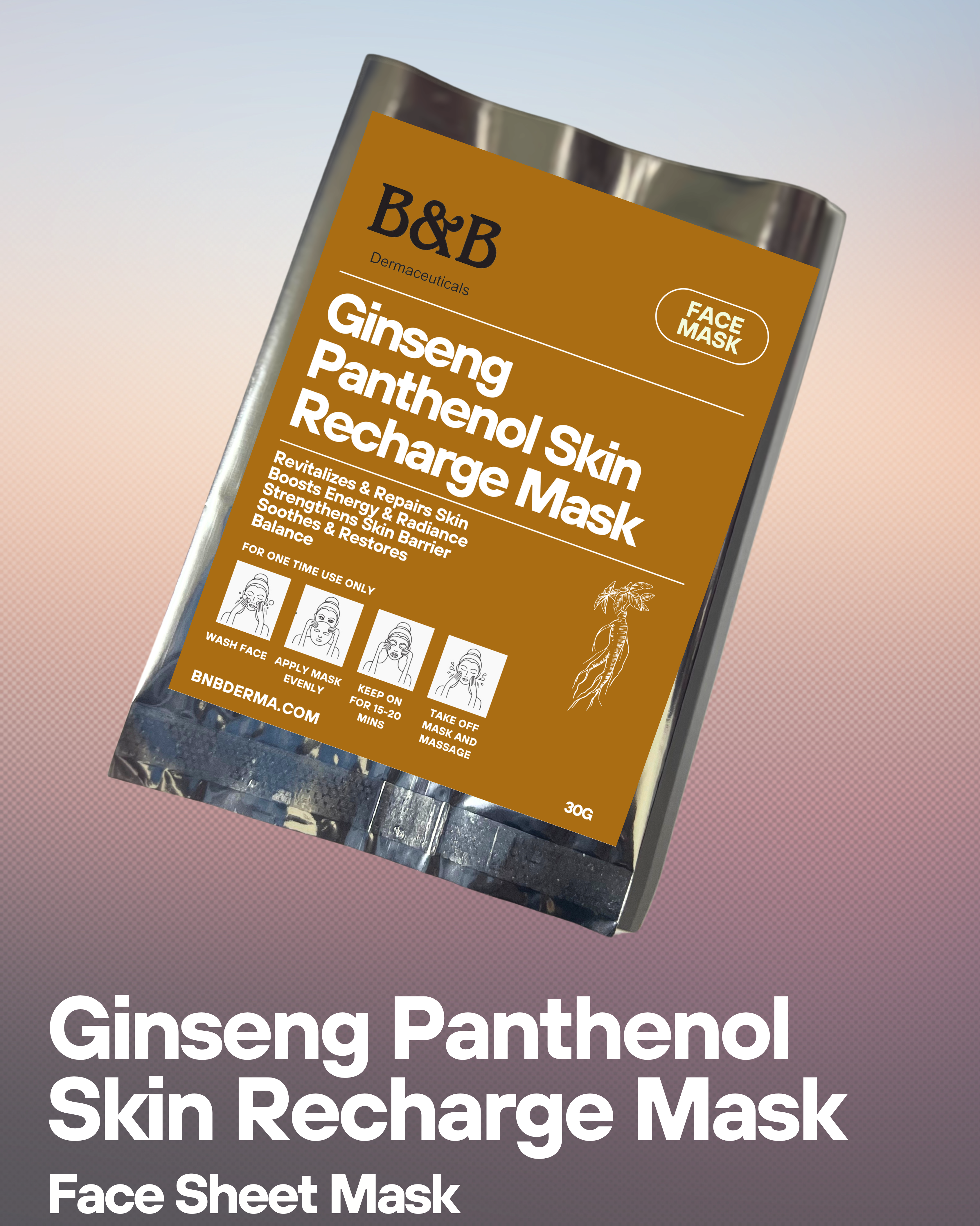Best Ginseng Panthenol Sheet Mask in Pakistan