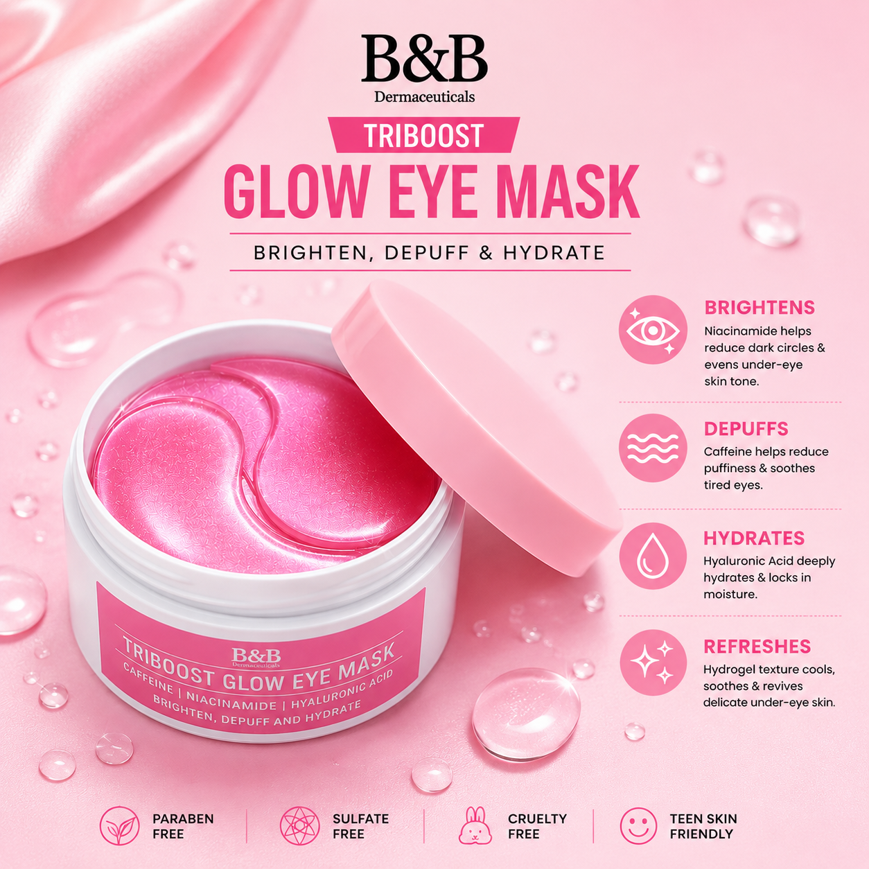 Tri-Boost Glow Eye Mask