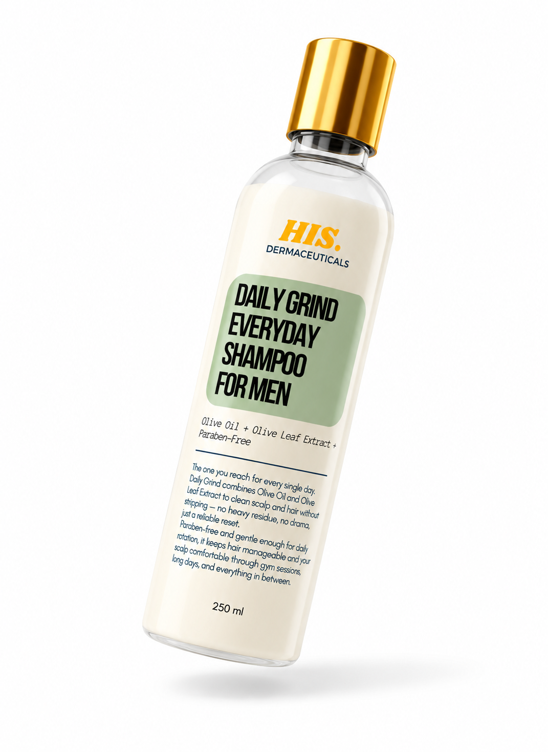 His Derma Daily Grind Everyday Shampoo for Men