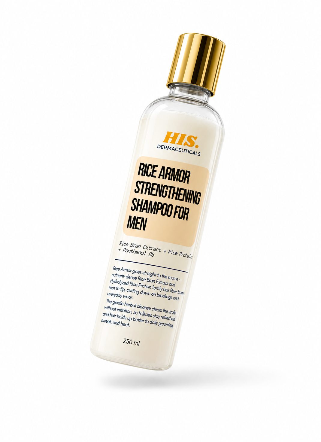 His Derma Rice Armor Strengthening Shampoo for Men