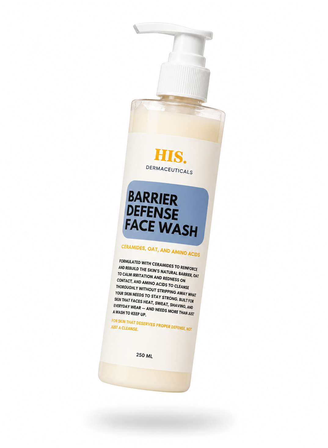 HIS Derma Barrier Defense Face Wash For Men