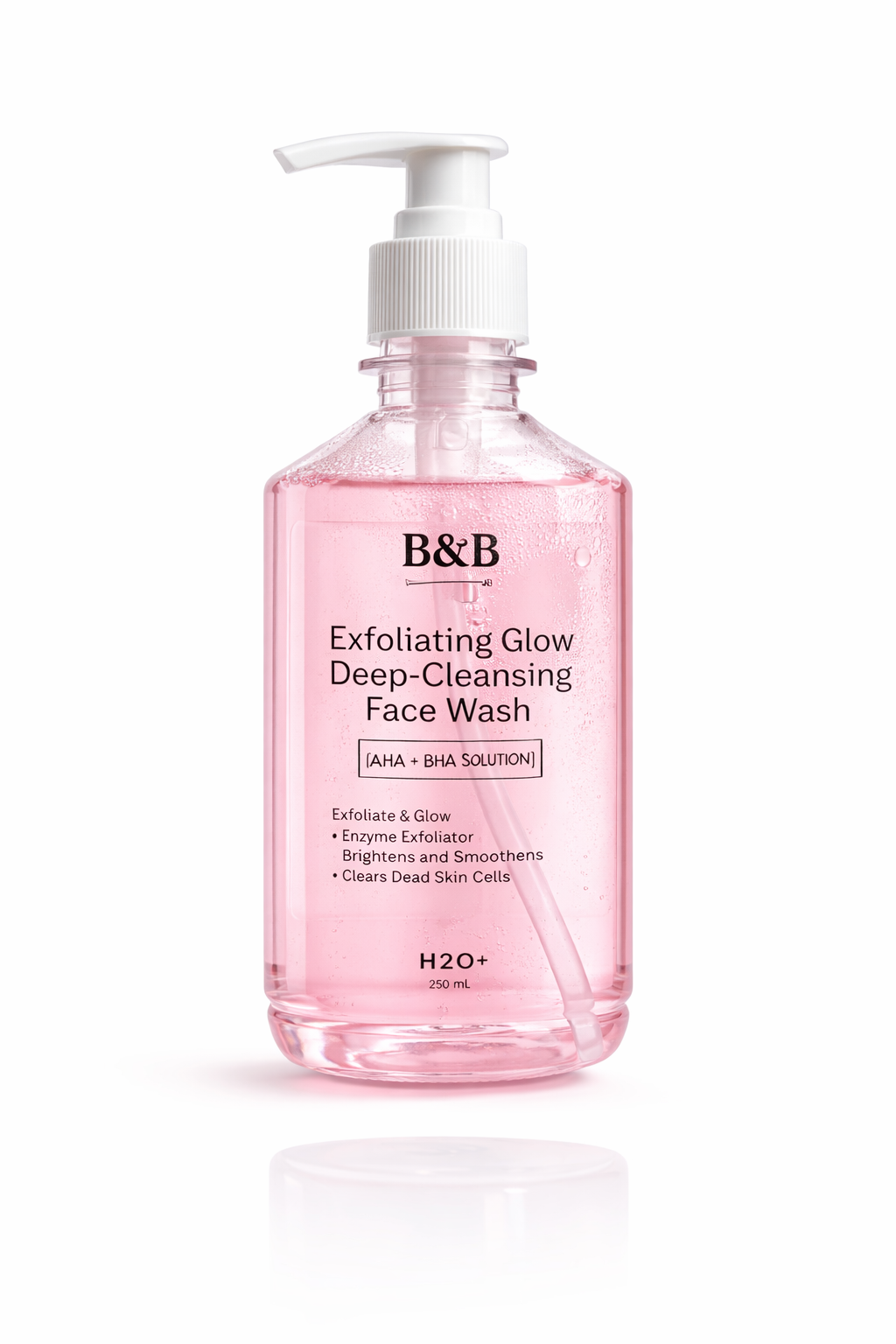Exfoliating Glow Deep-Cleansing Face Wash  (AHA+BHA SOLUTION)