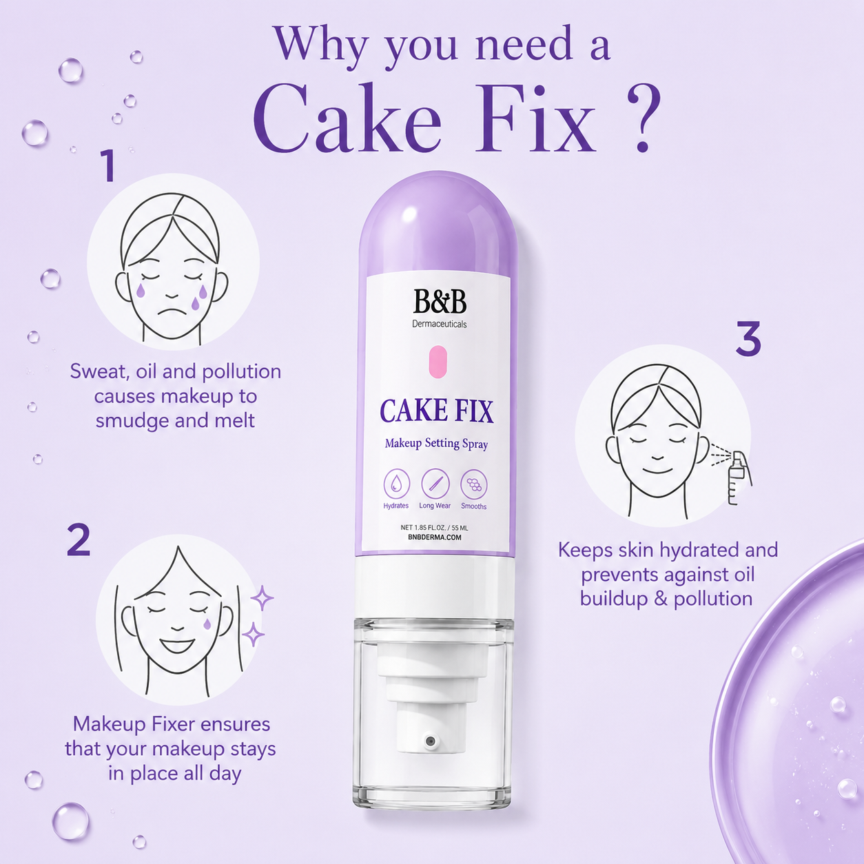 Cake Fix Makeup Setting Spray