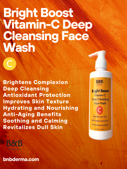 Bright Boost Vitamin-C Deep Cleansing Face Wash