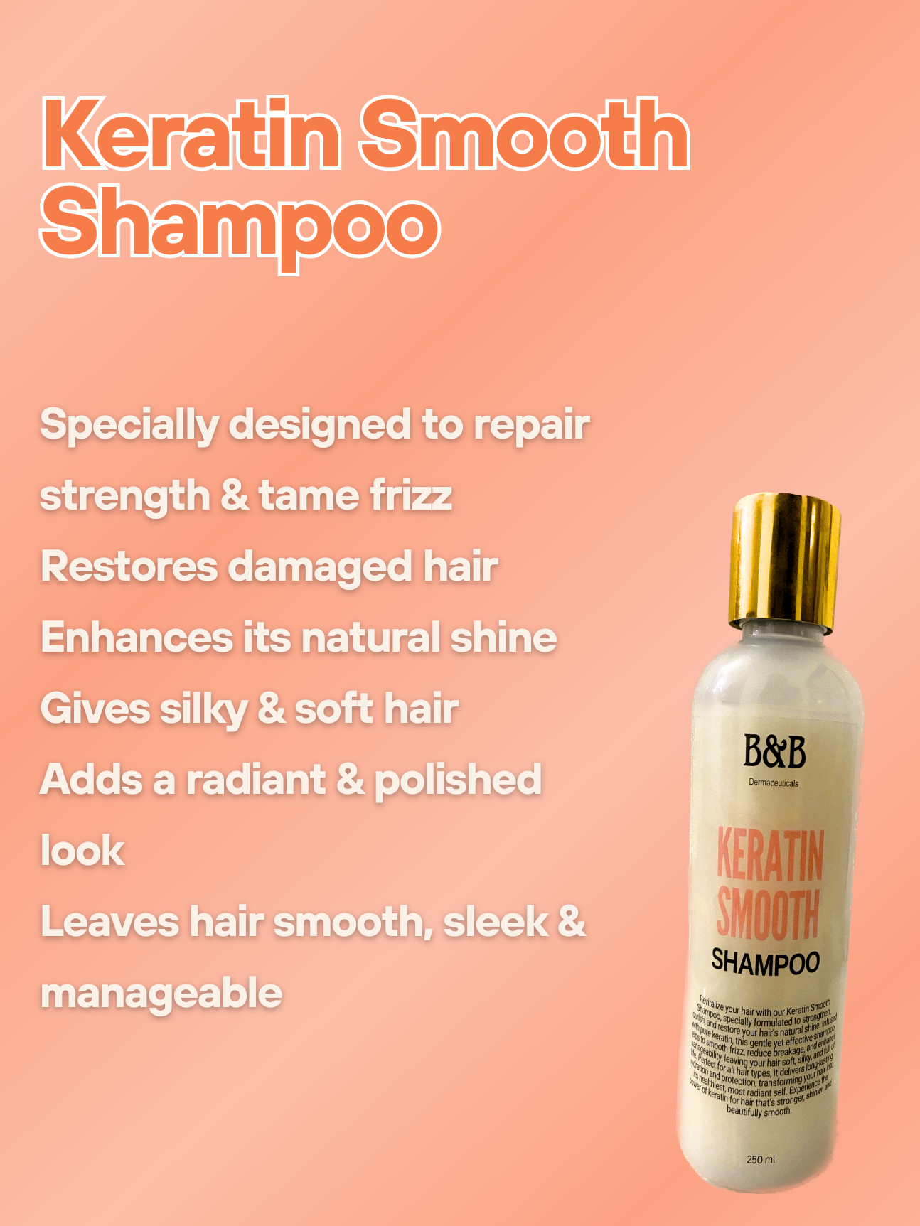 Keratin Smooth Shampoo